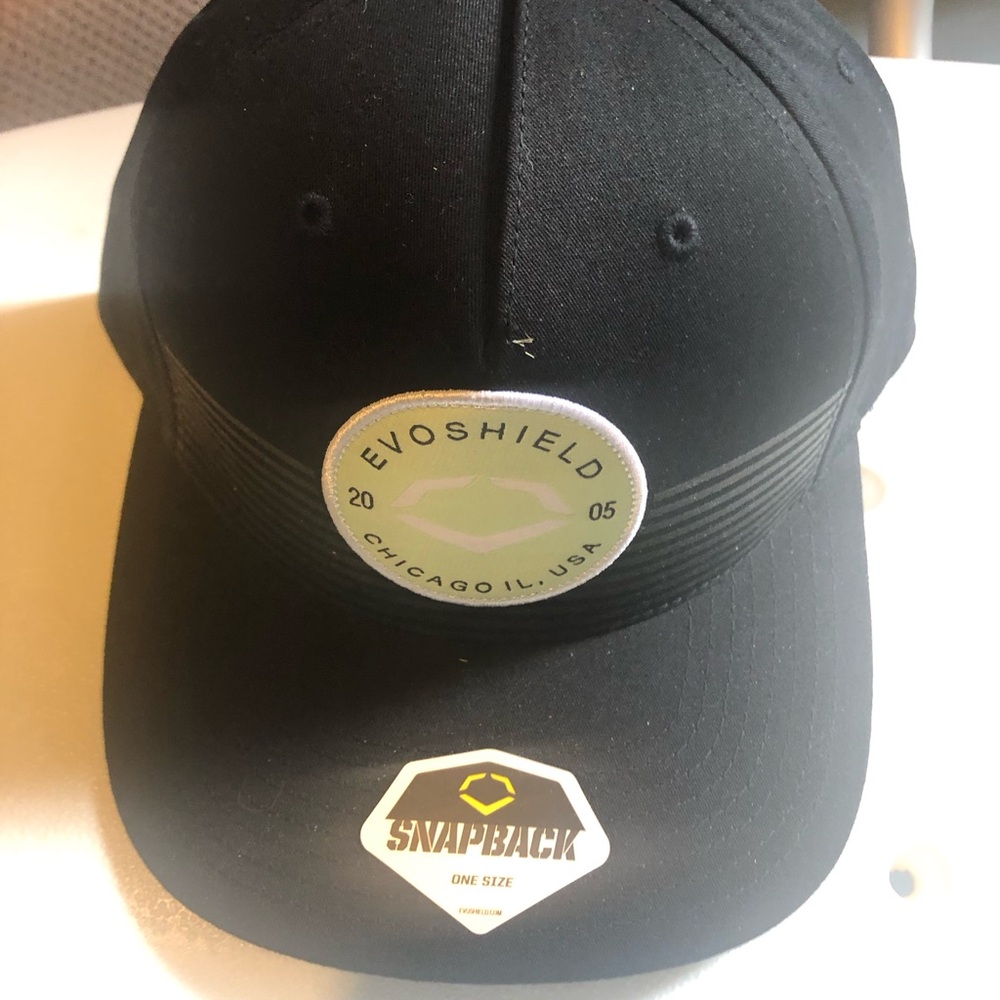 Black Snapback Hat